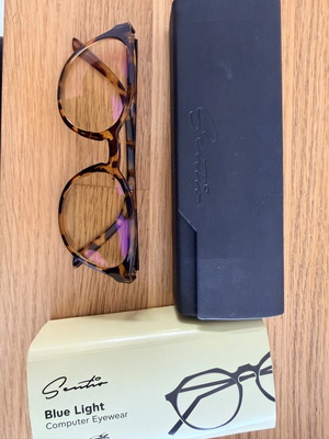 Blue Loght computer glasses new, tortoiseshell color