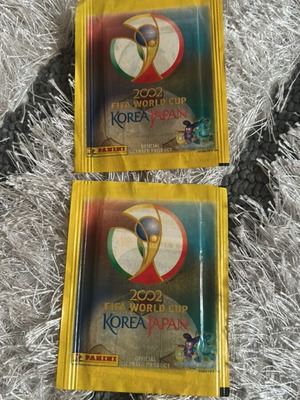 Φακελάκια World Cup 2002 FIFA Panini καινούργια, πακέτο 2