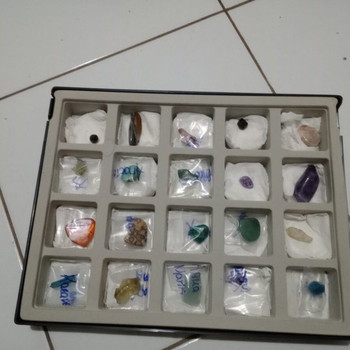 Rocks like new, various types