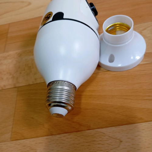 Bulb security WiFi camera used, in good working condition