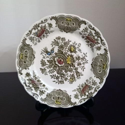 Ridgway decorative plate ’60s used, Windsor porcelain