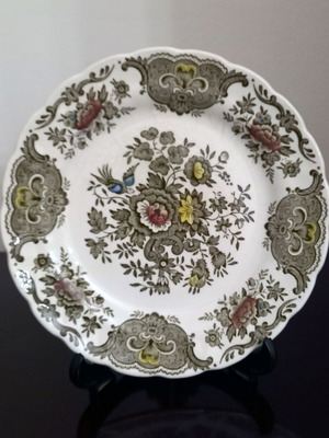 Ridgway decorative plate ’60s used, Windsor porcelain