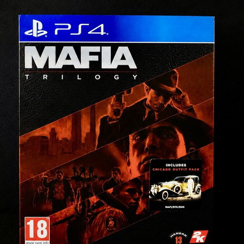 Mafia Trilogy Collector Slipcase Edition PS4 like new