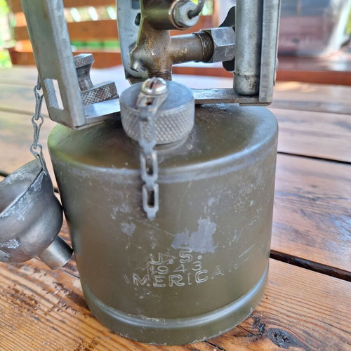 American Army WWII Gas Stove, rare