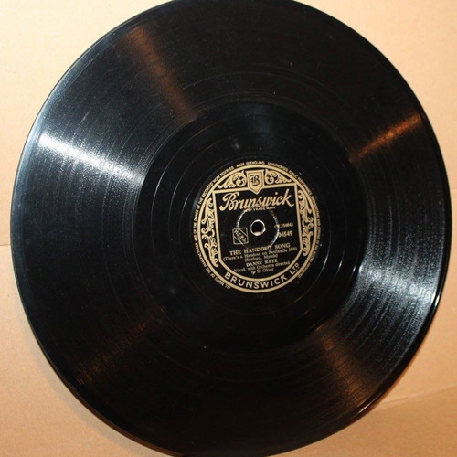 Brunswick 78 RPM Danny Kaye record used