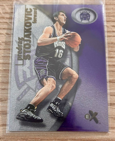 Κάρτα Peja Stojakovic Sacramento Kings NBA Fleer 2000-01 ΠΑΟΚ