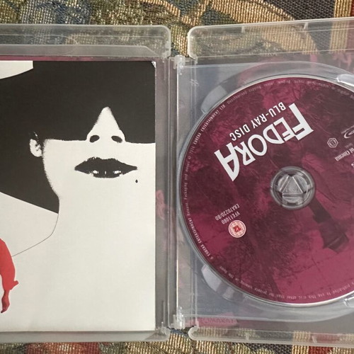 Fedora Blu ray + DVD collectible like new without Greek subtitles