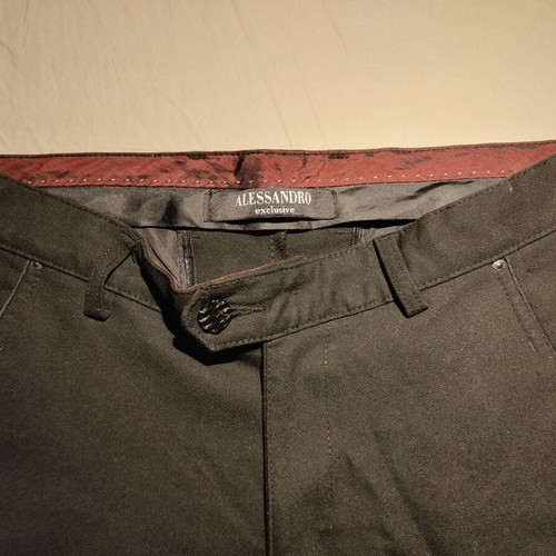 Alessandro men's pants size 32 used, black