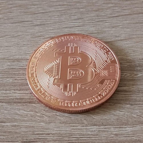 Bitcoin token commemorative medal like new, set of 3 pieces