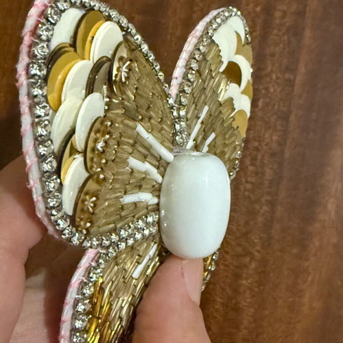 Handmade colorful butterfly brooch new
