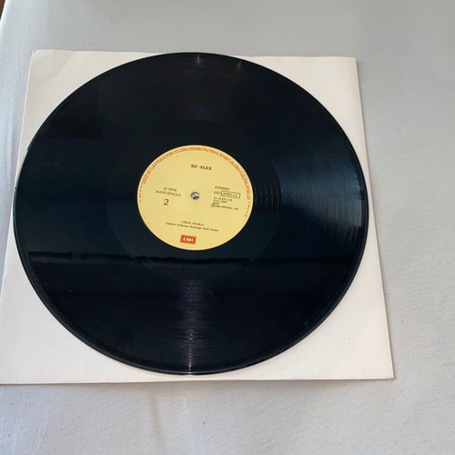 Re-Flex Politics Of Dancing rare Greek Maxi single, electronic rock