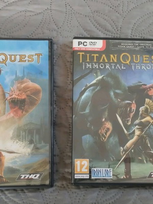 Titan Quest and Titan Quest Immortal Throne PC used games