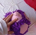 Piñata ball shape like new, handmade Mexican