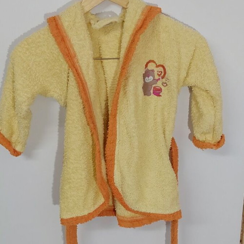NIMA Baby Bathrobe used, cotton, for 2-3 years