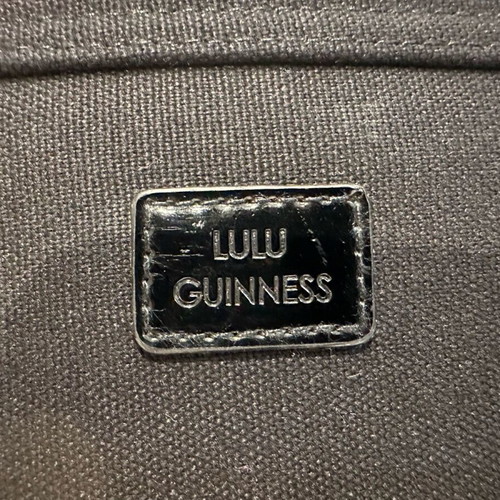 Lulu Guinness vintage shoulder bag black, like new