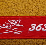 Keychain new from aircraft T2 E red