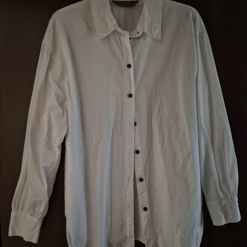 Primark White Cotton Shirt like new, XL