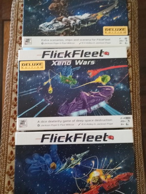 Επιτραπέζιο Flickfleet deluxe σαν καινούργιο με επεκτάσεις