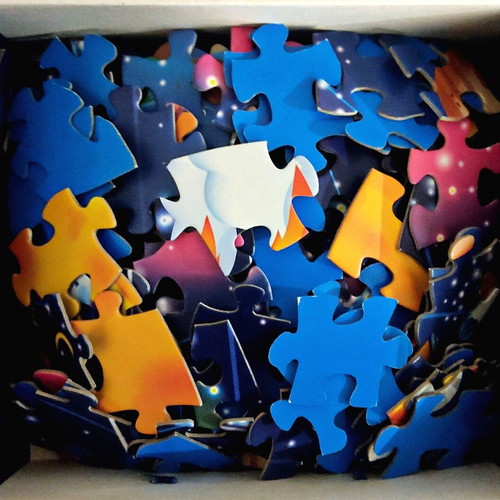 Educational Puzzle Learn and Explore: Space like new