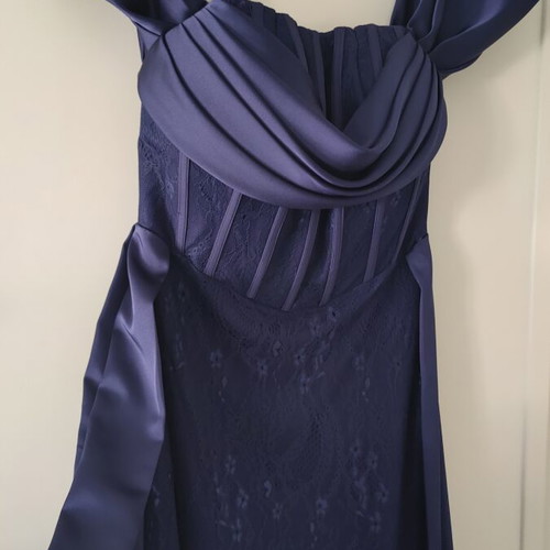 Blue evening dress XXL like new