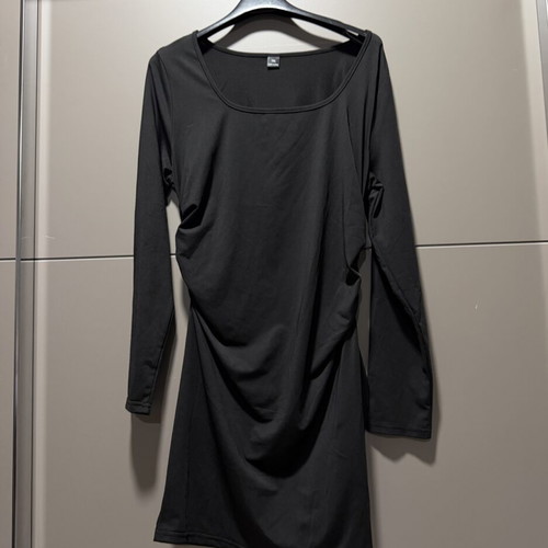 Shein dress, thin fabric, black, XL