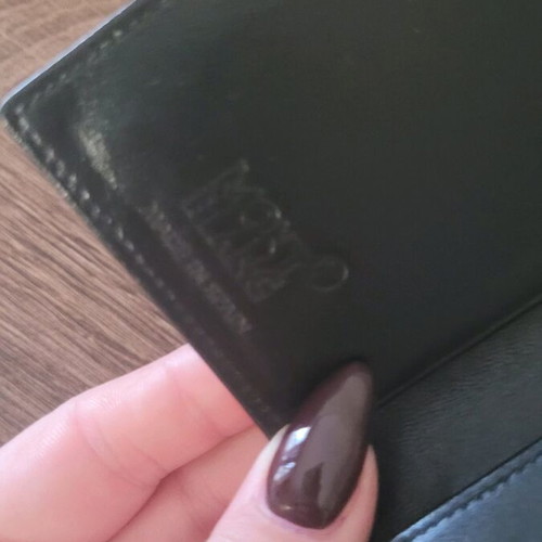 Mont Blanc wallet black like new without box