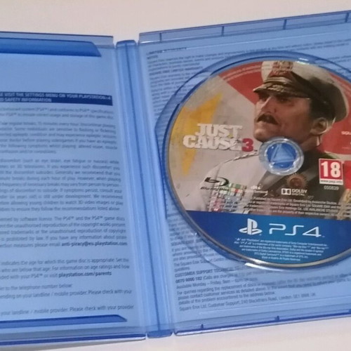 Just Cause 3 PS4 like new