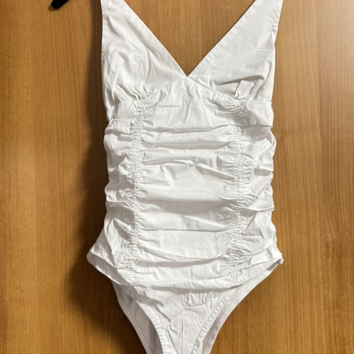Zara white bodysuit, XS