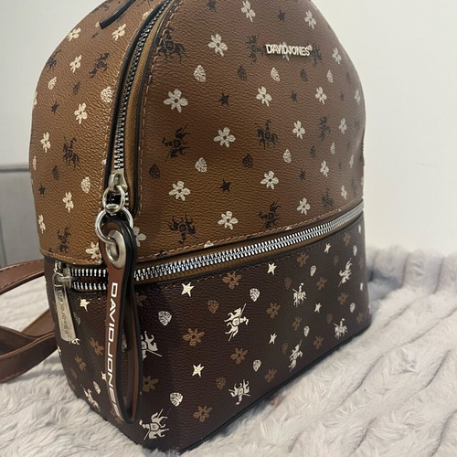 David Jones backpack like new, brown