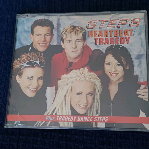 Steps Heartbeat / Tragedy CD single like new, pop