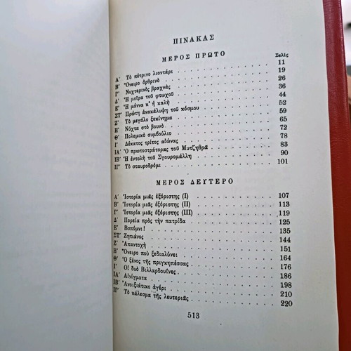 Leather-bound volume The Princess Isabeau used, Angelos Terzakis