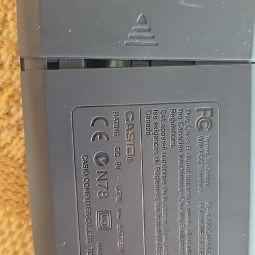 Casio Digital Diary SF-4700C like new electronic organizer with 64KB memory
