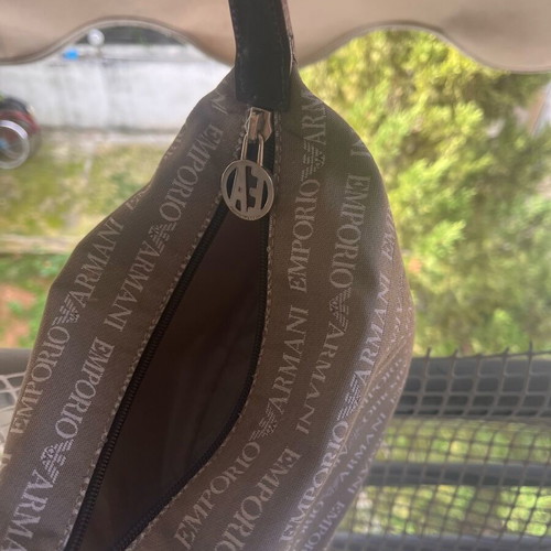 Armani Exchange handbag gray in very good condition