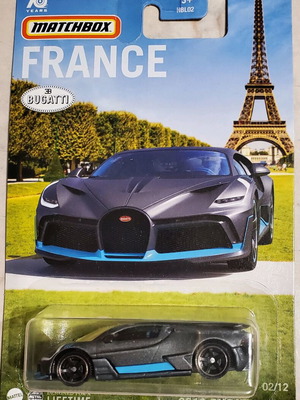 Matchbox Bugatti Divo σφραγισμένο