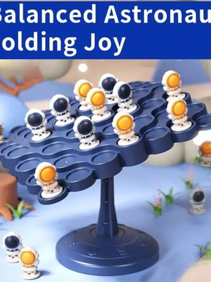 Balance Astros game new with 50 astronauts and board