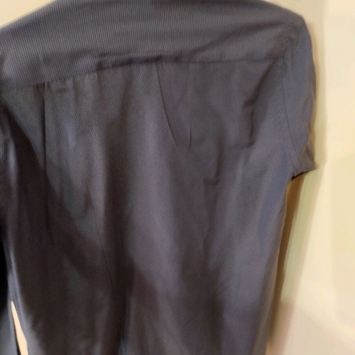 Poli Gianni men's shirt like new, black with polka dot design