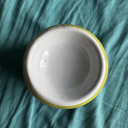 Set of two oil burners and glass