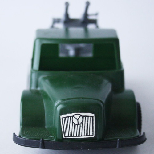 Vintage 70's Greek military truck with 17cm cannon Grecostyl new