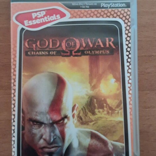 God of War Chains of Olympus PSP Essentials used, complete with box and manual
