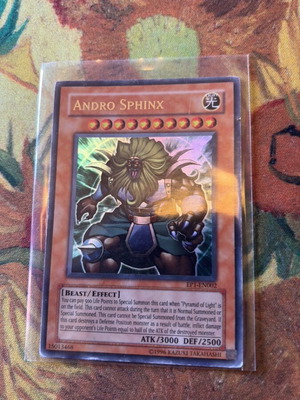 Yu-Gi-Oh! Andro Sphinx EP1-EN002 Ultra Rare Movie Promo like new