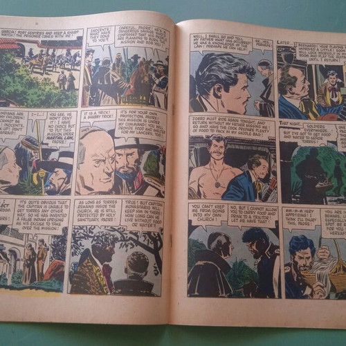 Zorro comic used, foreign, Italian language