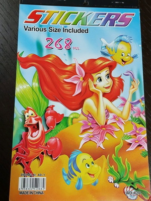 Ariel stickers new