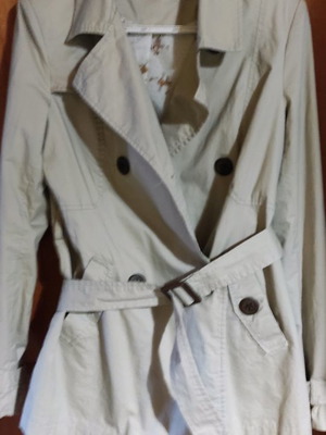 Women's trench coat used, size M / 38 / 10