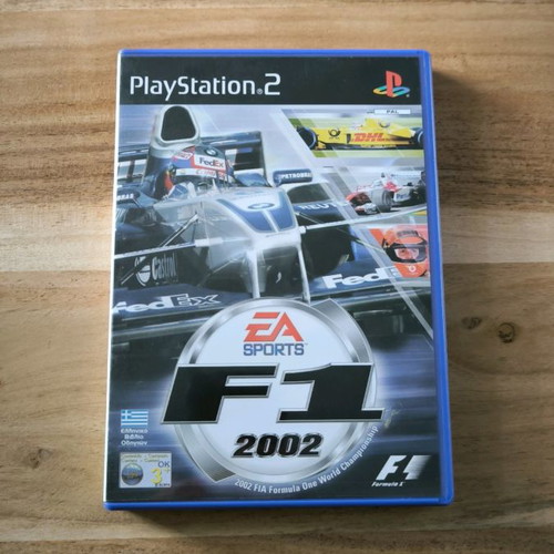 F1 2002 PlayStation 2 complete, checked in showcase condition