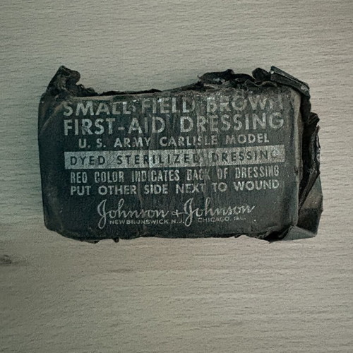 American World War II Bandage used, authentic