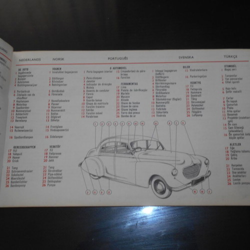BP Fuel Stations Conversation Guide Used, 32-Page Multilingual Brochure