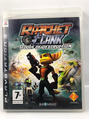 Ratchet Clank Tools of Destruction PS3 refurbished game