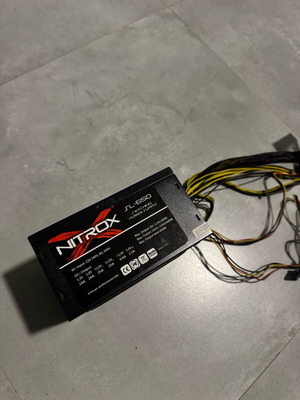 NitroX SL-650 full wired power supply 650 Watt like new
