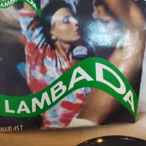 Lambada Kaoma vinyl record used, pop genre