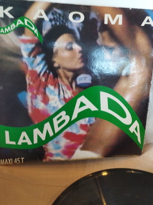Lambada Kaoma βινύλιο μεταχειρισμένο, ελληνική έκδοση 1989